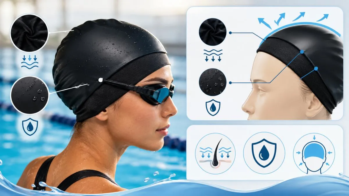 Double Swim Cap
